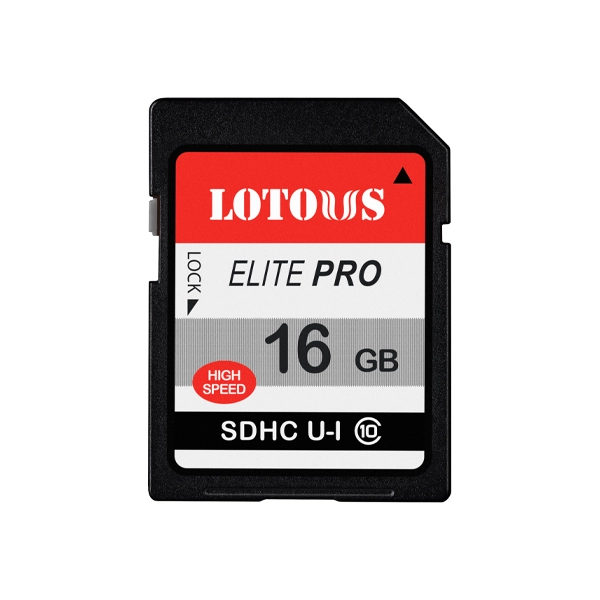 کارت حافظه لوتوس مدل SD LOTOUS U1 ELITE PRO 16GB