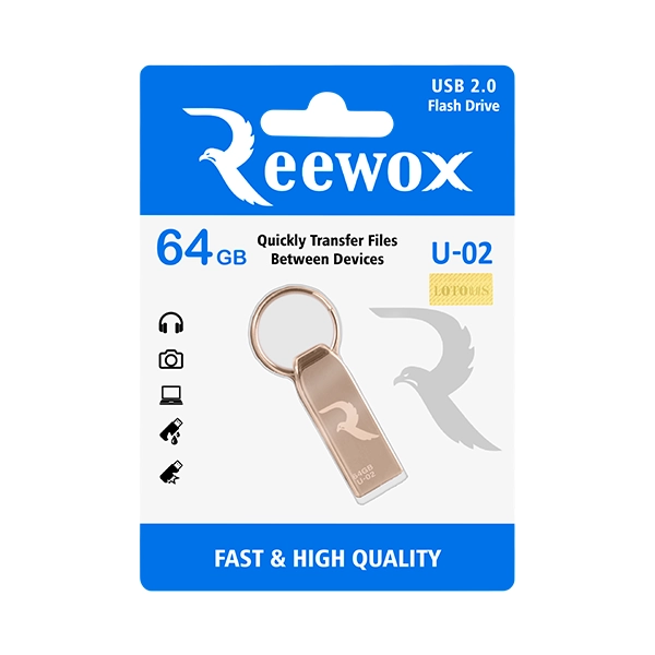فلش مموری ریووکس مدل REEWOX U02 64GB - Image 2